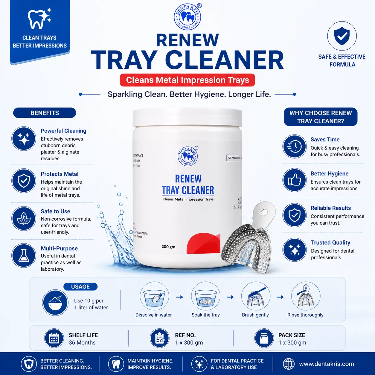 RENEW TRAY CLEANER POWDER - Image 4